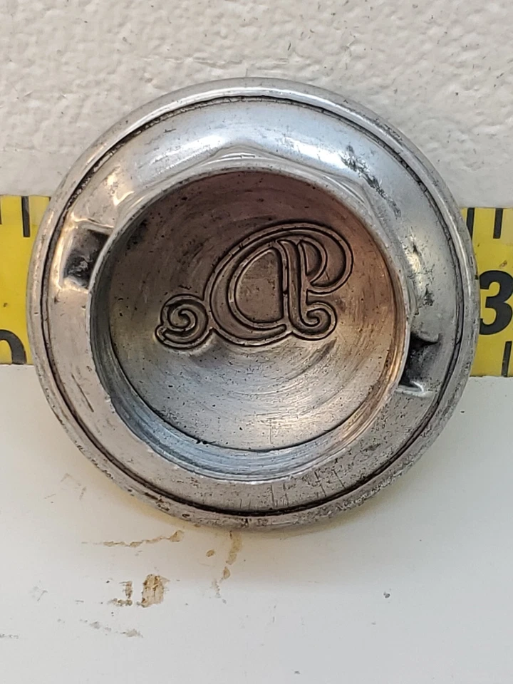 Tapa de grasa central de buje roscado Desoto de la era de latón de la década de 1920 (896) O Foto 4 de 4