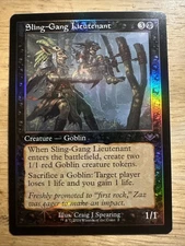 MTG - Sling-Gang Lieutenant - Retro Frame - Modern Horizons 1 - Near Mint FOIL
