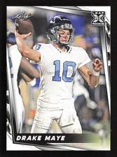 2024 Leaf #50 Drake Maye New England Patriots Rookie RC