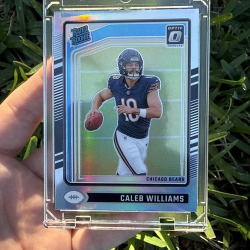 2024 Panini Donruss Optic - Rated Rookie Caleb Williams #201 Holo Prizm (RC)