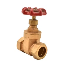 Thrifco 6414032 3/4 Comp 7/8od Gate Valve