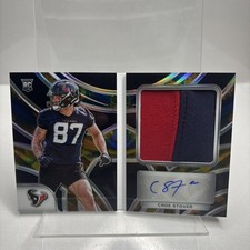 Cade Stover 2024 Spectra Genesis Booklet Gold RPA Rookie RC Patch Auto /10 SSP