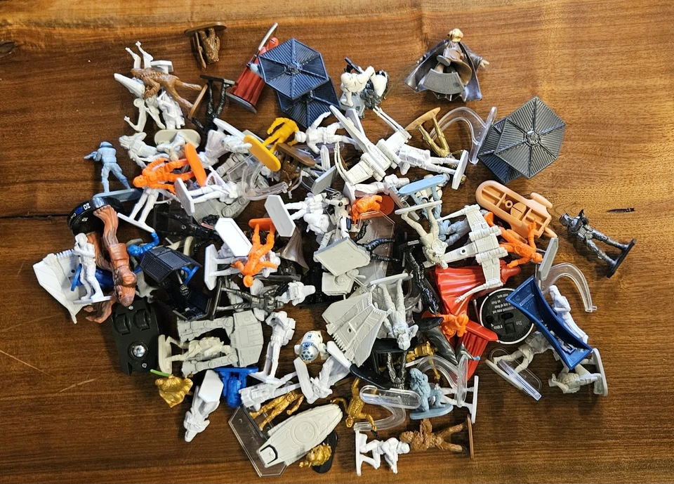 Lote de figuras de acción mixtas de colección Star Wars Pez Gi Joe Ghostbusters TMNT lote Foto 3 de 4