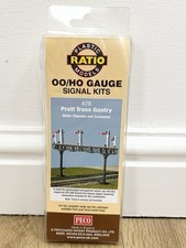 Ratio 478 Pratt Truss Signal Gantry Plastic  Kit No Signals Included 00 Gauge