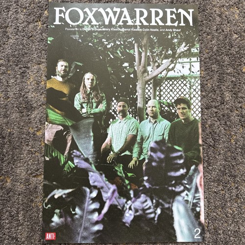 Foxwarren 2-Sided 2 Album Official ANTI records promotional poster folk pop - Picture 2 of 4