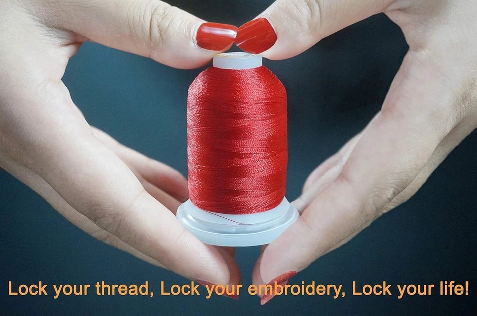 64-Color 1000M Polyester Embroidery Thread Kit - Image 4 of 4