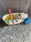 1991 Leo’s Jolly Turtle Tubboat- Vintage TMNT Ninja Turtles Vehicle-Incomplete