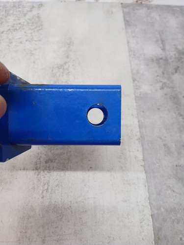 Vintage Chevy Bowtie Shaped Hitch Cover (Blue & Chrome) - Picture 8 of 11