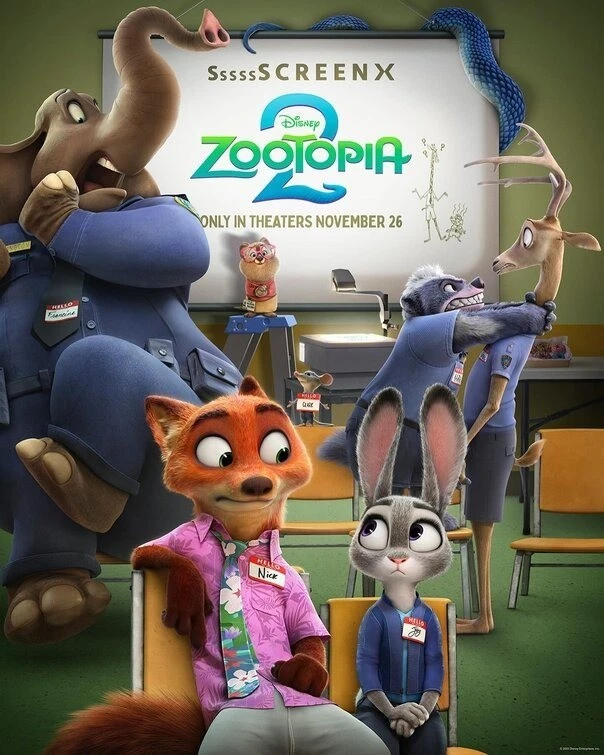 Zootopia 2 (2025) Poster - Home Decor Wall Art