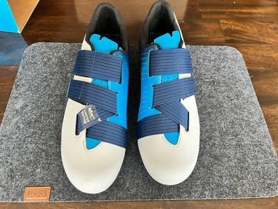 **Rare** Fizik Vento Powerstrap R1 Movistar Light Blue EU 45.5 UK 10.75 US 11.75