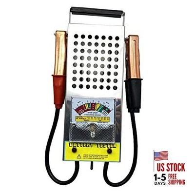Car 6V 12V Battery Alternator Tester with Voltmeter and Battery Load Tester