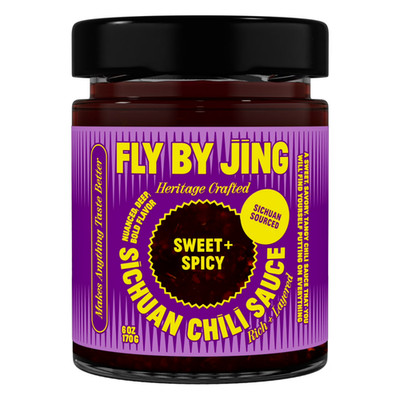 Fly By Jing Sweet + Spicy Sichuan Chili Sauce All Natural NonGMO Vegan Hot Sauce