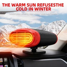 150W Portable Heater Heating Cooling Fan Defroster Demister for Car Truck SUV