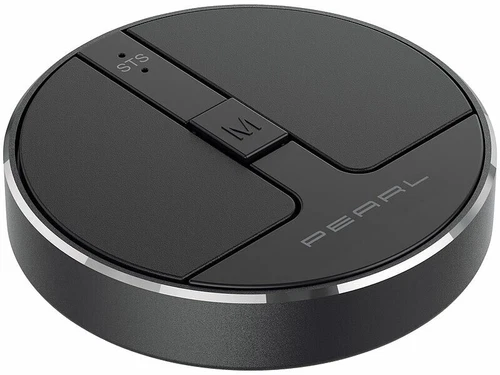 Mini souris sans fil rechargeable RF et bluetooth 5.2 avec molette virtuelle - 