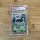 2004 POKEMON EX FIRE RED & LEAF GREEN #112 VENUSAUR EX-HOLO PSA 7