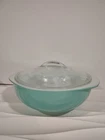 Vintage 1960’s Pyrex Turquoise Casserole Dish 024 2QT. Ovenware Baking W/Lid