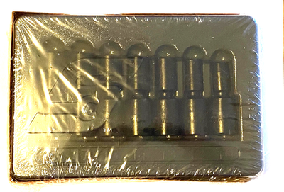 #ad New Snap on™ 7pc 3 8quot; dr 207IPSFM 6pt Metric SEMIDEEP Swivel Impact Socket Set $299.99