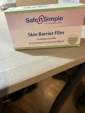 50 SAFE N SIMPLE SNS00807 No sting Skin Barrier Film Exp. 02/2026-27