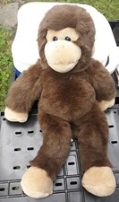 Build A Bear Monkey Chimp Plush 17  Stuffed Animal Gorilla Sound Works 1997