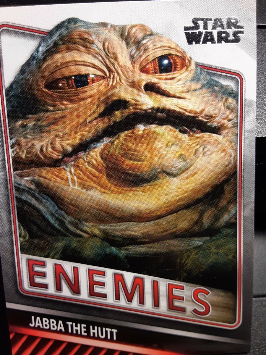 Topps - スケッチカード Topps Star Wars Skywalker Saga 2019 TOPPS Star Wars Skywalker Saga INSERT CARD Enemies Jabba The