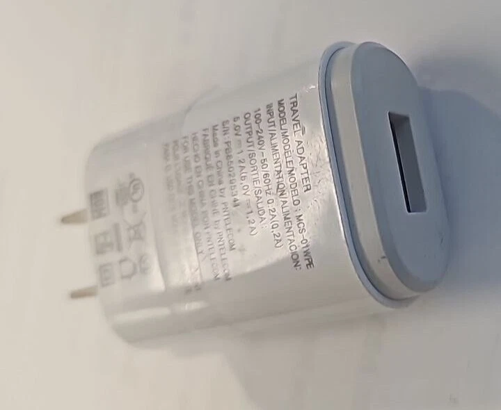 Power Adapter Brick Wall USB Charger 5V 1.2A for LG G8 V40 G7 ThinQ V20 Q70 - Image 4 of 4