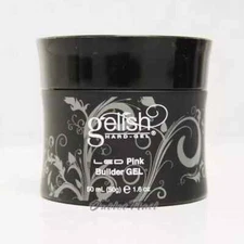 Gelish Hard Gel LED 0.5 Fl. Oz - Pink Builder Nail Gel #01561