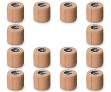 (14-Pack) 2” x 5 Yards Self Adhesive Breathable Self Adherent Wrap for First AID