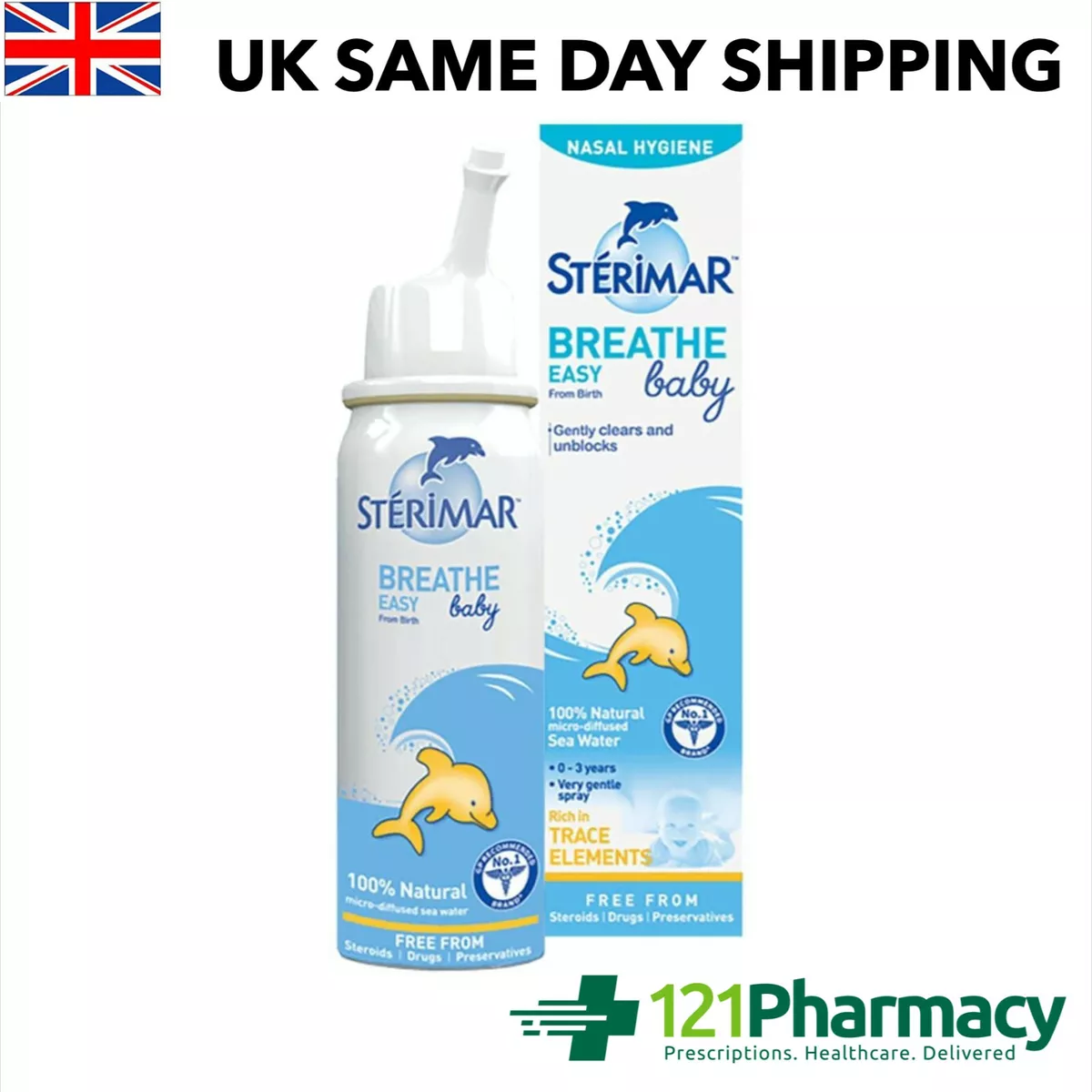 Sterimar Baby Nasal Hygiene Spray 0 3 Years 50ml eBay