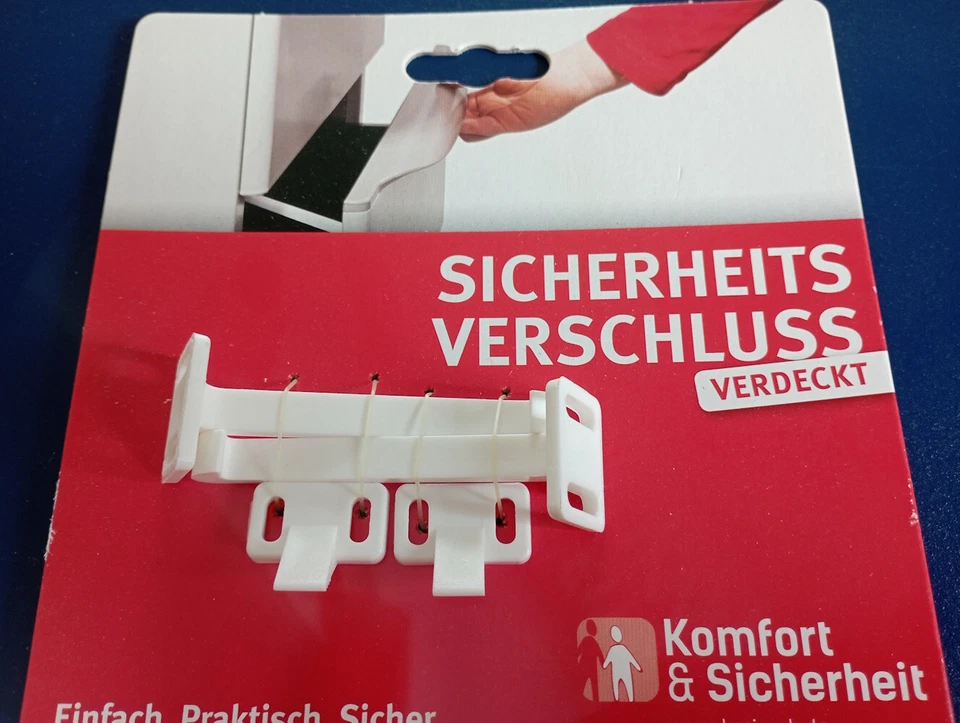 2x Schubladensicherung Schranksicherung Kindersicherung HSI