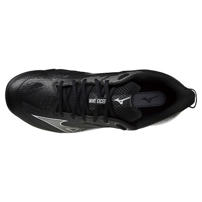 ミズノ　WAVE EXCEED 5SW OC MIZUNO Tennis Shoes WAVE EXCEED 5 SW OC Black White Yellow