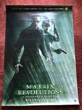 Matrix Revolutions Kinoplakat Poster A0, 84x119cm, Keanu Reeves