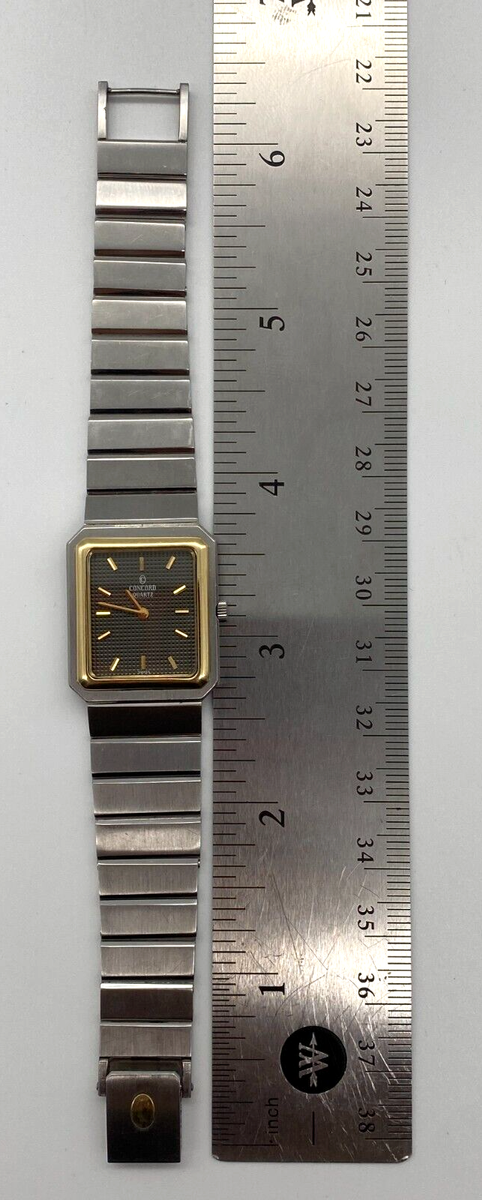 Concord Quartz Mariner SG 18k Stainless Steel Watch 15 81