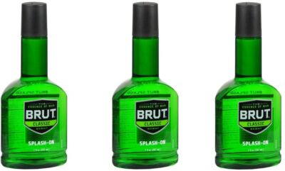 Brut Original Fragrance Splash-On Lotion 7oz **3 pack**