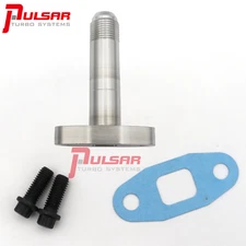 Pulsar -10 AN Extended Oil Drain Flange Install Kit for Precision PTE T4 Turbo