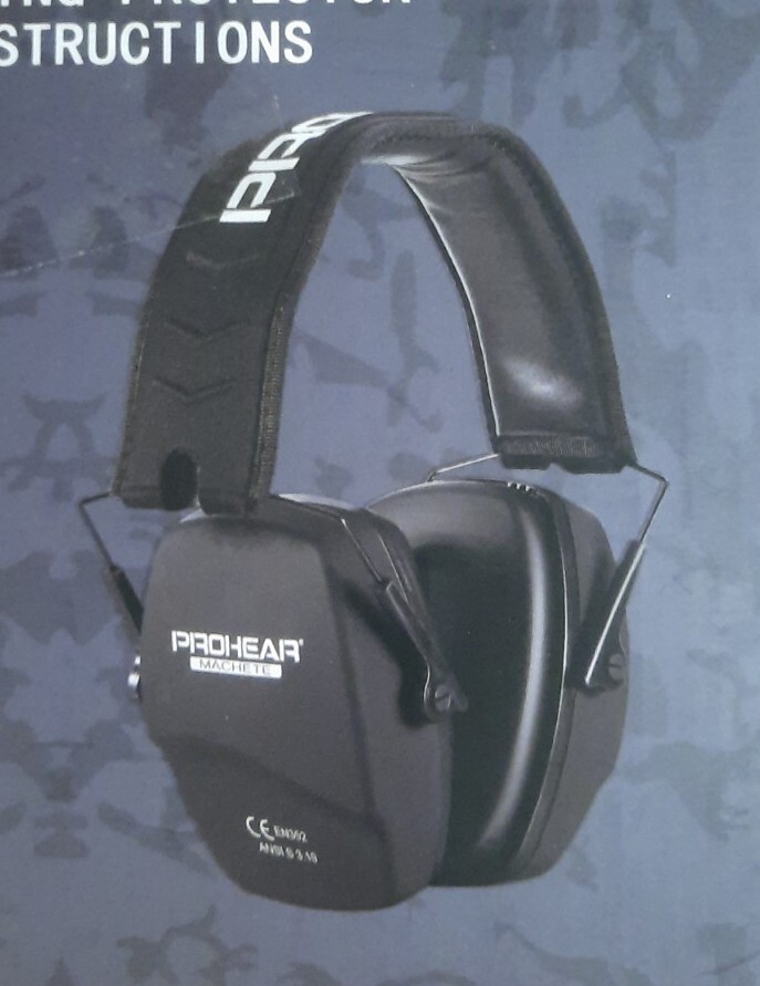 Shooting Ear Protection Ear Muffs (Pair1 Black,1 Brown ) PROHEAR EM016 Cuisine reunionnaise