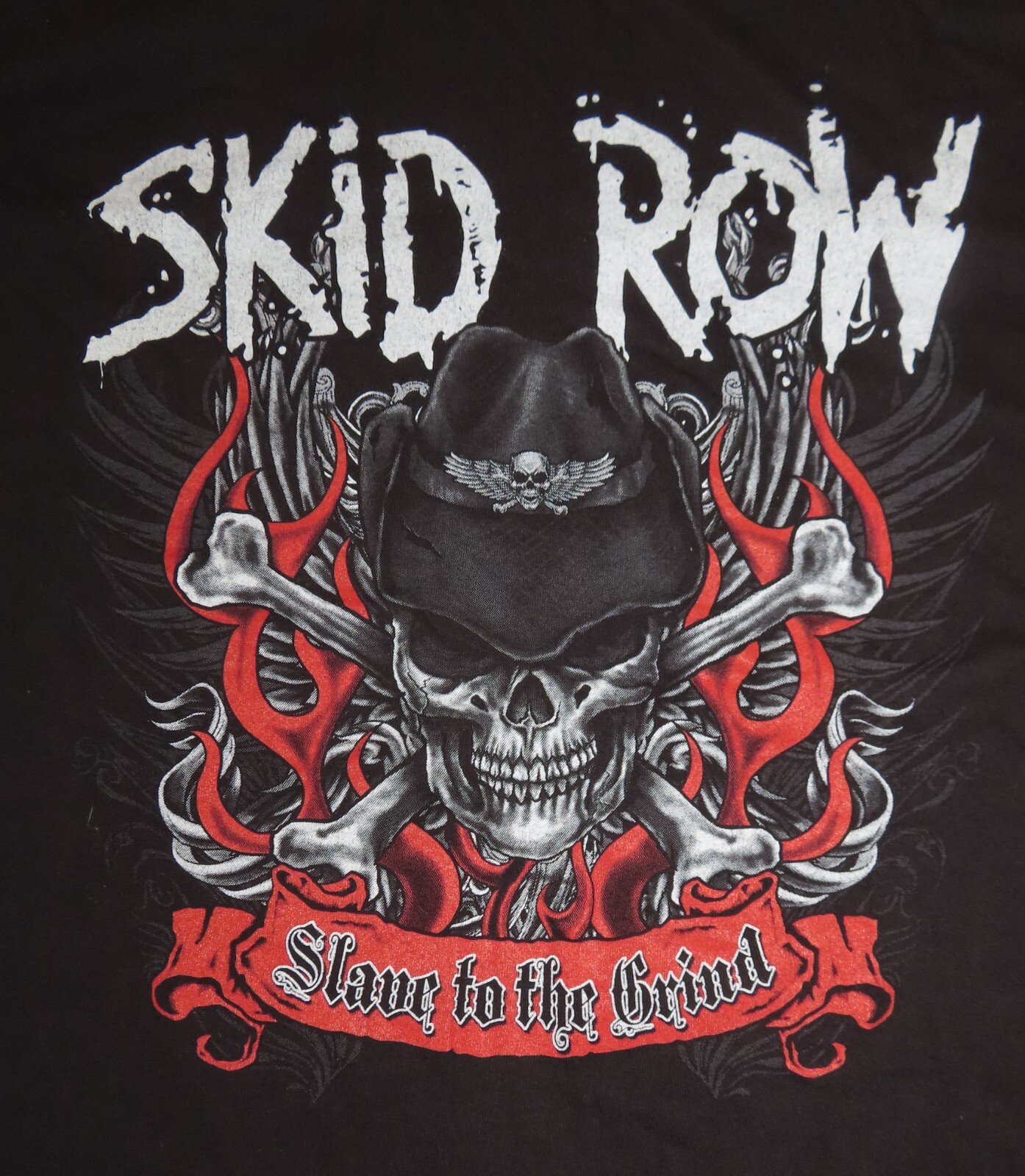 FILA Camicia SKID ROW ""Slave to the Grind"" Concert Tour (2XL) SEBASTIAN BACH DAVE SABO