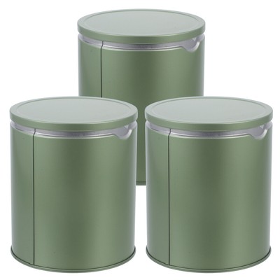  5 Pieces Vorratsdose Aus Weißblech Tragbare Teedosen Container Schwanenhals