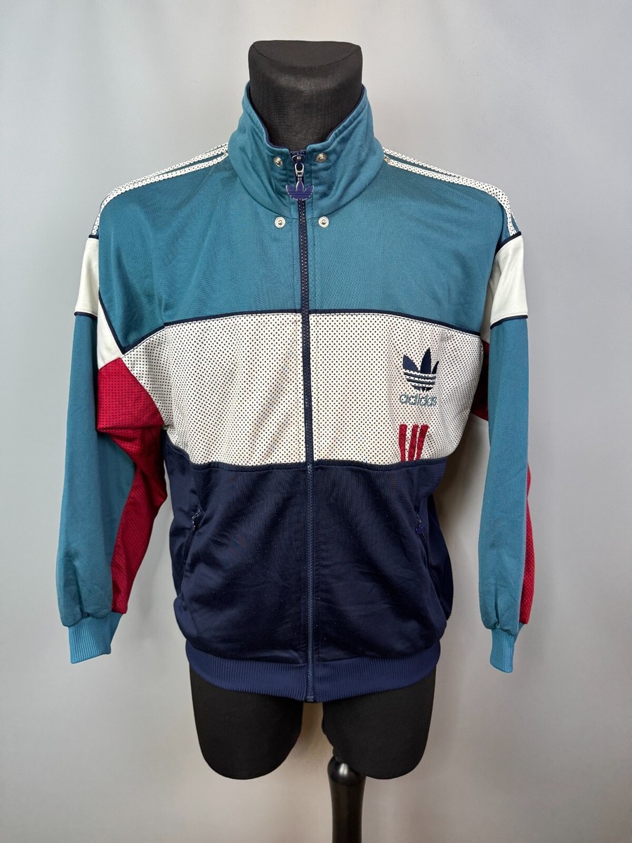 ADIDAS JACKET TRACK TOP VINTAGE 1990's SPORT MENS SIZE S | eBay