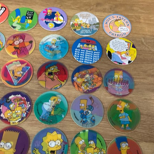 Simpsons Vintage Tazo Collection x 49 including Barts Bum - Picture 6 of 9