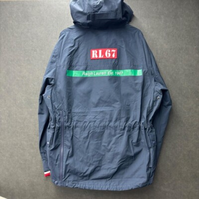 POLO RALPH LAUREN Tokyo Stadium Anorak, Size L, Navy, Limited