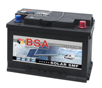 Solarbatterie 12V 100Ah 100h 80Ah Wohnmobil Solar Versorgungs Batterie Solarakku
