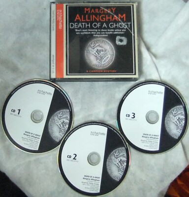Death of a Ghost - Margery Allingham; 3CD Read by Philip Franks (Hachette)