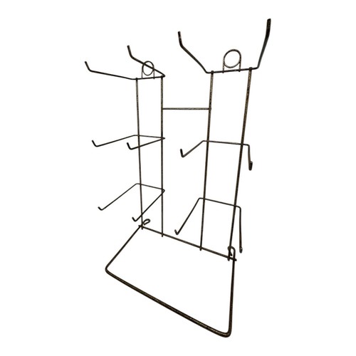 Vintage Store Counter Metal Candy Bar Display Rack With 12 Hook Arms 19.5” Tall - Picture 4 of 9