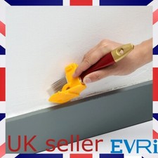 Edging Paint Brush Tool with Guard Cutting In Wall Ceiling Corner Trim Edger UK
