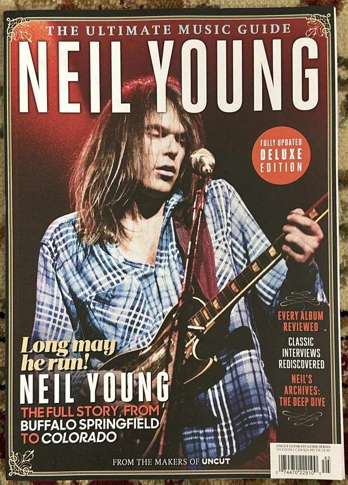 NEIL YOUNG THE ULTIMATE MUSIC GUIDE Magazine UNCUT AUG 2024