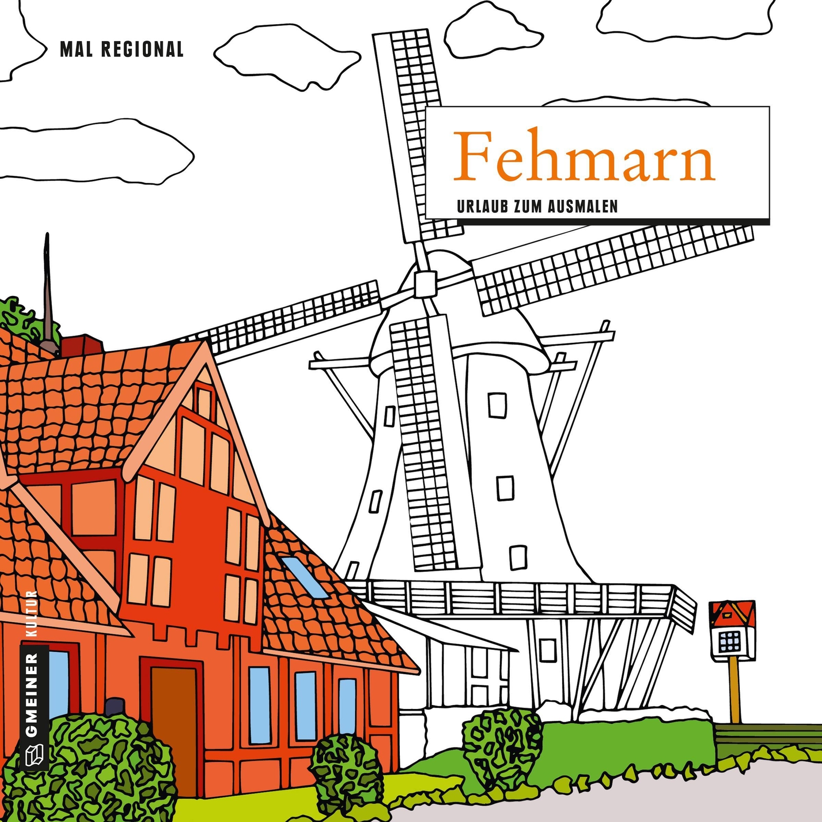 Thumbnail - Malregional - Fehmarn | Urlaub Zum Ausmalen | Gmeiner-verlag |