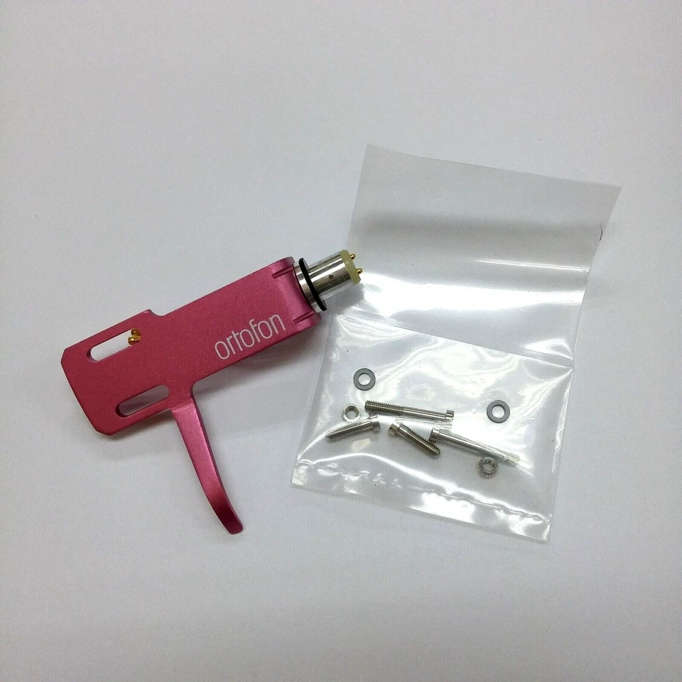 Cartucho Ortofon Headshell SH-4P (versão rosa), feito no Japão - Imagem 3 de 4