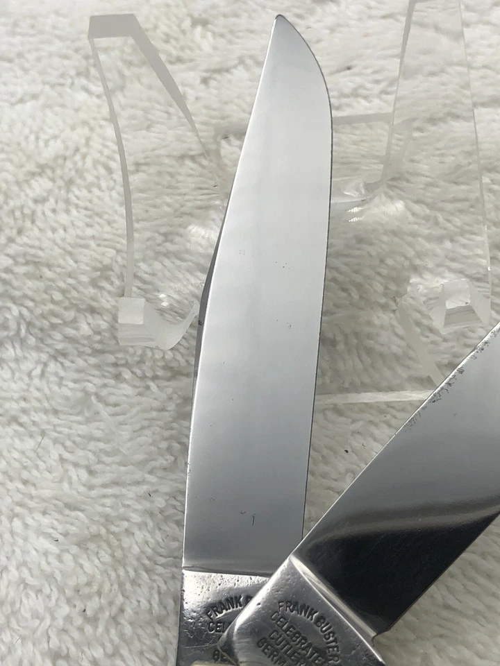 Navaja de Bolsillo Fight'n Rooster Edición Limitada 1/600 2 Hojas Trapper Madreperla (#18) Foto 4 de 4