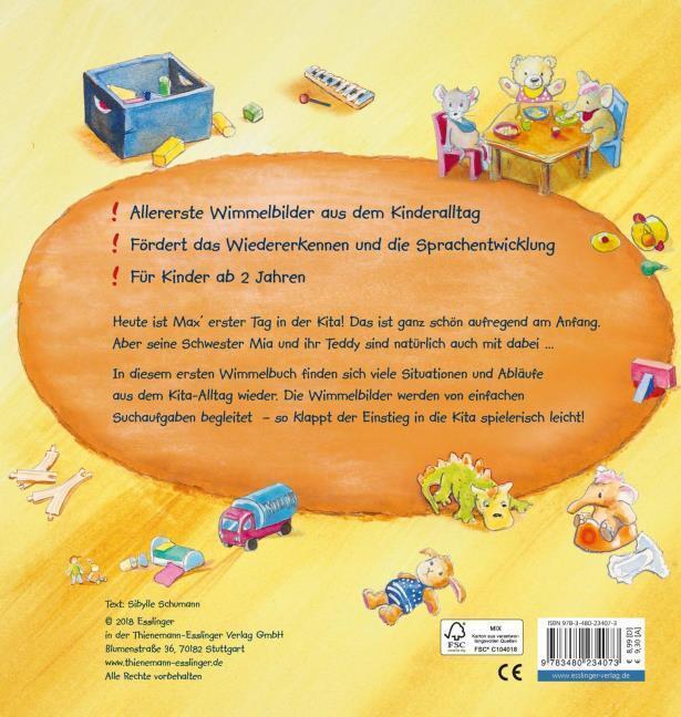 Thumbnail - Sibylle Schumann Mein Allererstes Wimmelbuch: Ein Tag In Der Kita