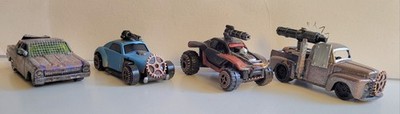 GASLANDS DEATH RACE MAD MAX Umbau HOT WHEELS Tuning DIORAMA 1:64 TABLETOP